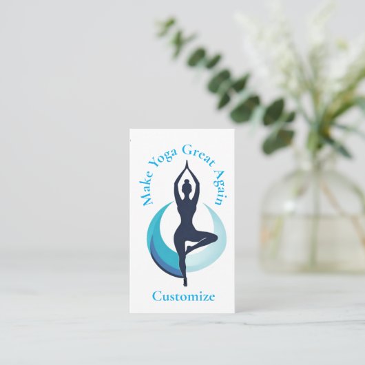 再びヨーガ素晴らしを作るThunder_Cove 名刺 (スタンド正面)