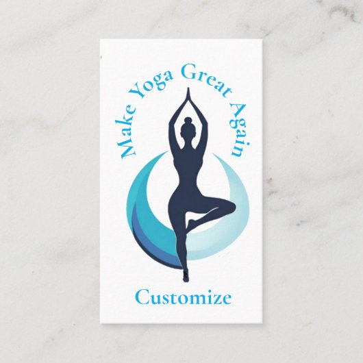 再びヨーガ素晴らしを作るThunder_Cove 名刺 (正面)