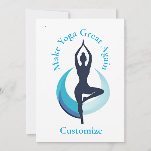 再びヨーガ素晴らしを作るThunder_Cove 招待状 (正面)