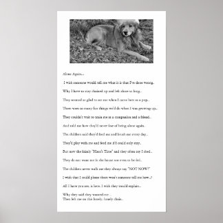 再び一人で ポスター