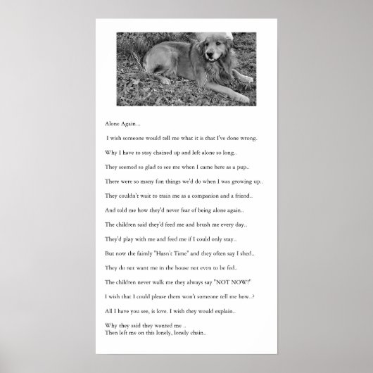 再び一人で ポスター (正面)