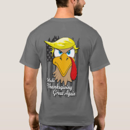 再び七面鳥素晴らしアメリカに感謝する Tシャツ