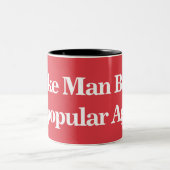 再び人を不評にする ツートーンマグカップ (中央)