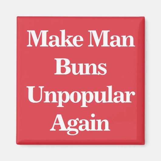 再び人を不評にする マグネット (正面)