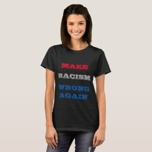再び人種差別を誤る Tシャツ