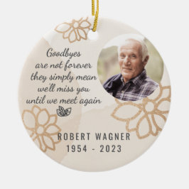 再び会うまで写真オーナメント セラミックオーナメント