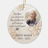 再び会うまで写真オーナメント セラミックオーナメント (左)