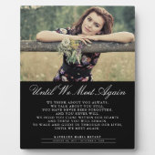 再び会うまで葬儀フォトプラーク フォトプラーク (正面)