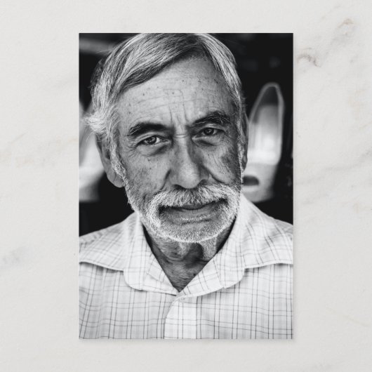 再び会うまモダンではっきりしたは エンクロージャーカード (裏面)