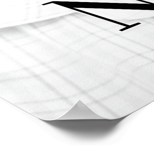 再び会うまモダンではっきりしたは ポスター (角)