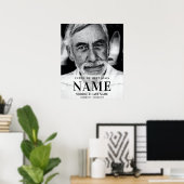 再び会うまモダンではっきりしたは ポスター (ホームオフィス)