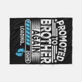 再び兄に昇進。2026ロードおもしろい フリースブランケット (正面(横))