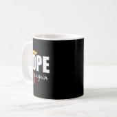 再び切りおもしろい毛なし3 コーヒーマグカップ (正面左)