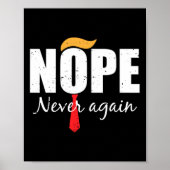 再び切りおもしろい髪をしない ポスター (正面)