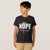 再び切りおもしろい髪をしない Tシャツ (正面フル)
