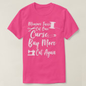 再び切り口を再び買切り口で2回測定 Tシャツ (デザイン正面)