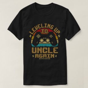 再び叔父にレベリング叔父に昇格ゲーマー Tシャツ