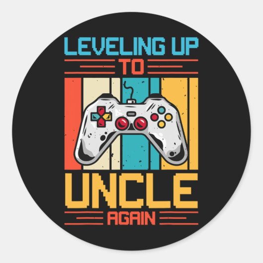 再び叔父に昇進するゲーマーまで ラウンドシール (正面)