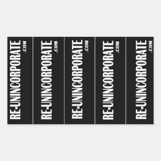 再び取り入れ解除する 長方形シール