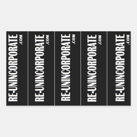 再び取り入れ解除する 長方形シール (正面)