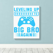 再び大きな仲間にレベリング キャンバスプリント (インサイチュ (ウッドフロア))