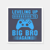 再び大きな仲間にレベリング スタンダードカクテルナプキン (正面)