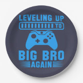 再び大きな仲間にレベリング ペーパープレート (正面)