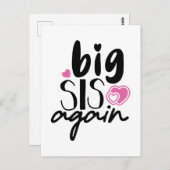 再び大きな妹 ポストカード (正面/裏面)