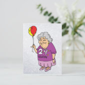 再び女性の誕生日29 ポストカード (スタンド正面)