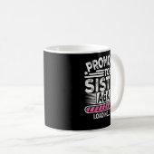 再び妹に昇進。2026ロードおもしろいB コーヒーマグカップ (正面右)