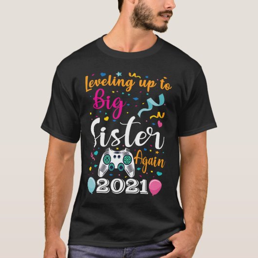 再び姉にレベリング2021妊娠アン Tシャツ (正面)