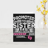 再び姉に昇格しました エステ2026 ローディング 面白いB カード (黄色い花)