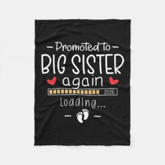 再び姉に昇格Est 2026ベビー3アノウ フリースブランケット