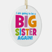 再び姉 セラミックオーナメント (右)