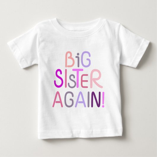 再び姉 ベビーTシャツ (正面)