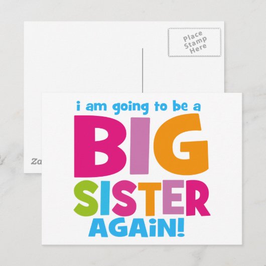 再び姉 ポストカード (正面/裏面)