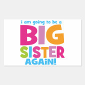 再び姉 長方形シール (正面)