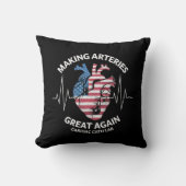 再び心臓素晴らしの血管を作る クッション (正面)