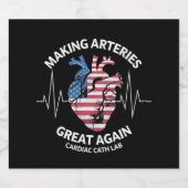 再び心臓素晴らしの血管を作る ビールラベル (シングルラベル)