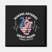 再び心臓素晴らしの血管を作る マグネット (正面)