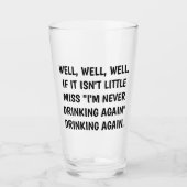 再び恋しく思ビールグラスを飲むリトル タンブラーグラス (正面)