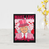 再び愛を素晴らし作るトランプのバレンタインデー カード (黄色い花)