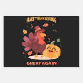 再び感謝す素晴らしる ラッピングペーパーシート (正面)