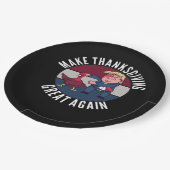 再び感謝祭を素晴らし作るトランプキン – クラシックP ペーパープレート (アングル)