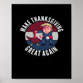 再び感謝祭を素晴らし作るトランプキン – クラシックP ポスター (正面)