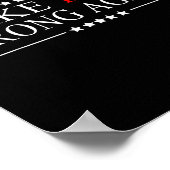 再び憎しみを間違えるアンチトランプ ポスター (角)