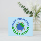 再び我々の惑星を素晴らし作る ポストカード (スタンド正面)