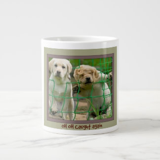 再び捕まる ジャンボコーヒーマグカップ