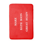 再び湯壺を作素晴らしる バスマット (正面縦)