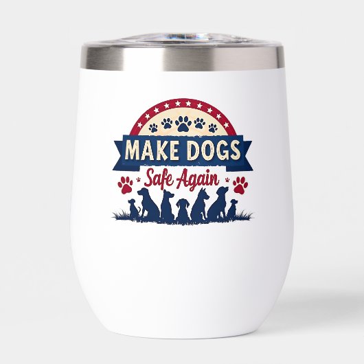 再び犬を安全にするトランプ選挙 (正面)